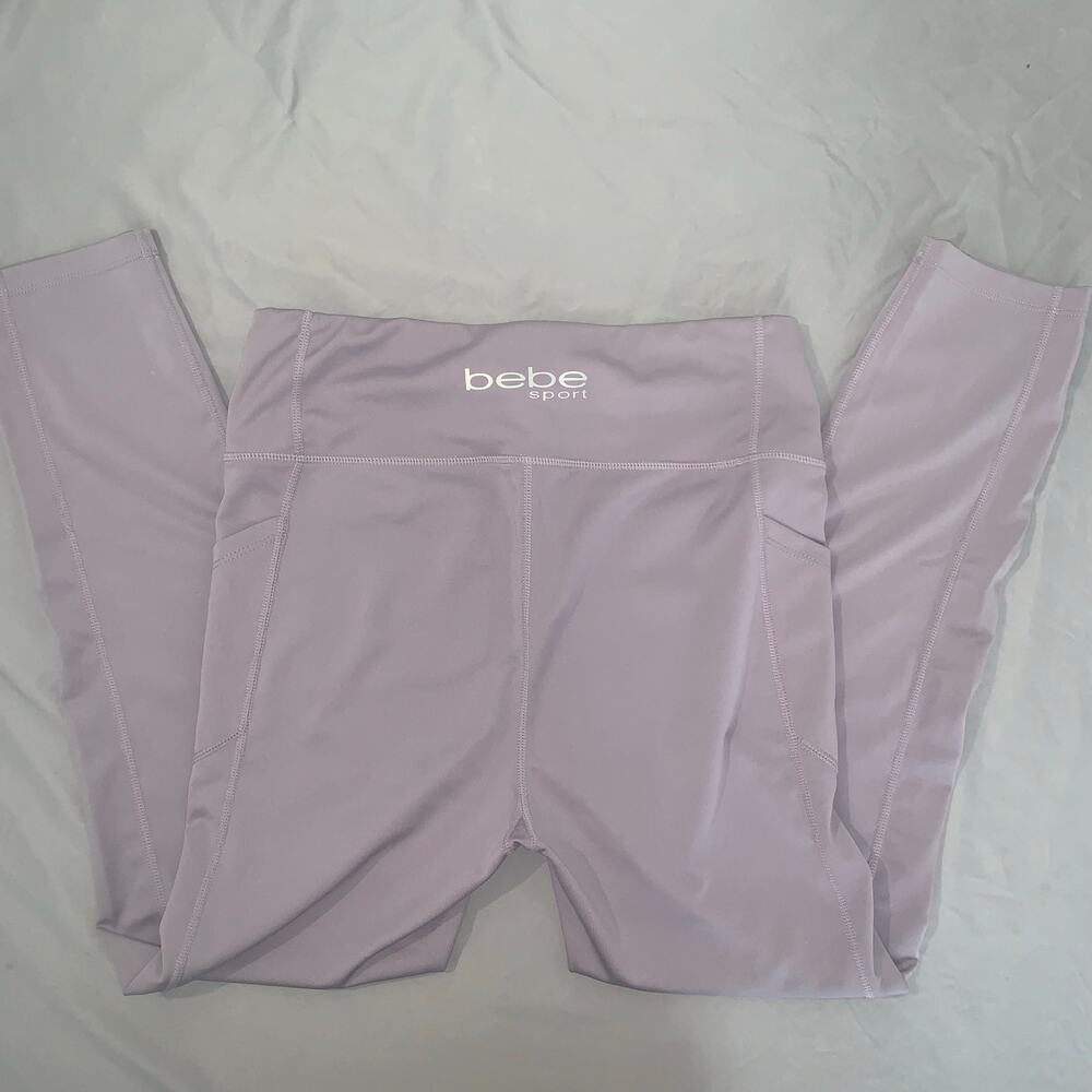 bebe Sport high-waisted athletic leggings